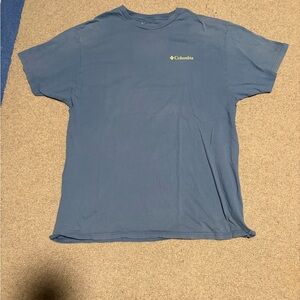 Columbia Light Blue Crew Neck Tee